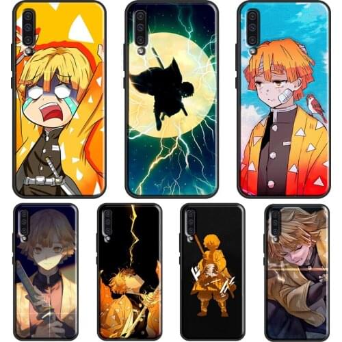 Agatsuma Zenitsu Kimetsu no Yaiba For Samsung A21S A20e A02S A20 A40 A50 A70 A12 A32 A42 A52 A72 A31 A41 A51 A71 Phone Case