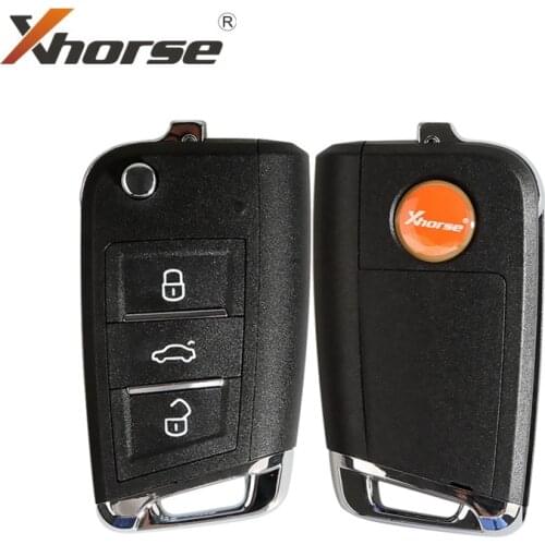 Xhorse For VW MQB Key 3 Buttons XKMQB1EN Key for VVDI Key Tool 1Piece