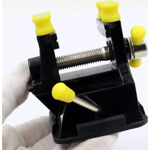 Aluminium Alloy Mini Vise Bench Screw Table Vice With Claw for Carving Woodworking Fixed DIY Tools