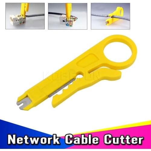 Multi Tools Cut Line Pocket Multitool 1pcs High Quality Rotary Punch Down Network UTP Cable Cutter Crimper Pliers Crimping Tool