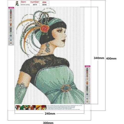 Ladies 5D DIY Full Round Drill Rhinestones Diamond Painting Mosaic Kits Art Craft Home Decoration Gifts