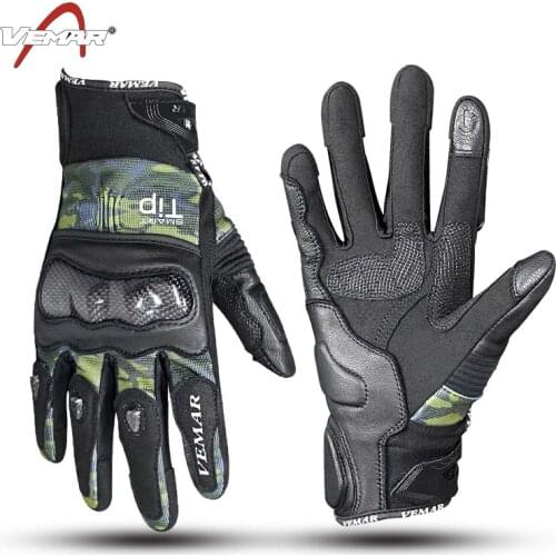 New model VEMAR VE-179 motorcycle carbon breathable gloves/riding sports gloves/race touch gloves 3 colors