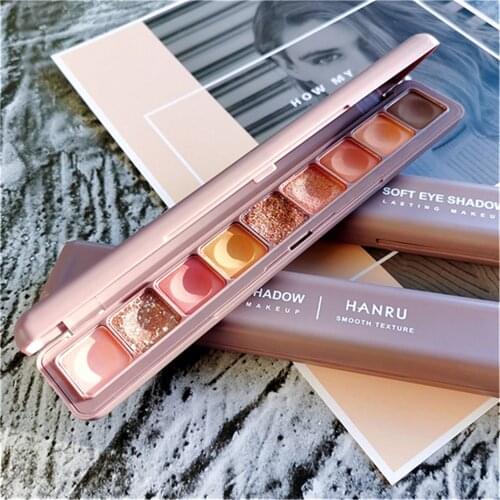 New Glitter Galaxy Eyeshadow Palette 9 Colors Pigment Shimmer Matte Eyeshadow Makeup Flash Shine Diamond Shadow Kit