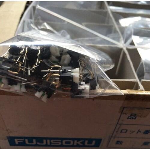 Original new 100% touch switch TMG2-21-L5 with luminous switch LED lamp green 6*6*9