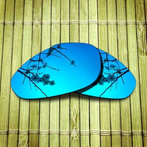 Polarized Replacement Lense For-Oakley Straight Jacket 1999 Sunglasses Frame True Color Mirrored Coating - Blue Options
