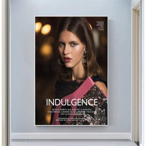 Silk Cloth Wall Poster ELODIE CHRIST Art Home Decoration Gift