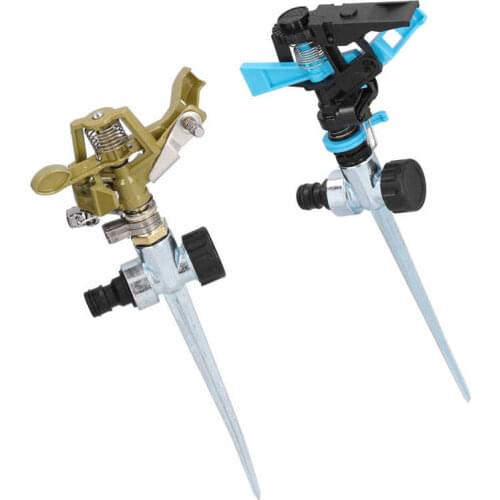 Water Sprinkler Adjustable Spraying Distance Multipurpose 360° Rotation Sprinkler for Garden for Lawn for Gardener