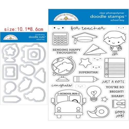 Sirius school life Metal Cutting Dies and stamps Template for DIY Scrapbooking Photo Album Embossing Decorative Cards new 2021