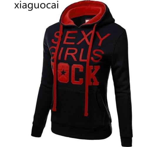 XiaGuoCai Women's Sweatshirts With Inscriptions