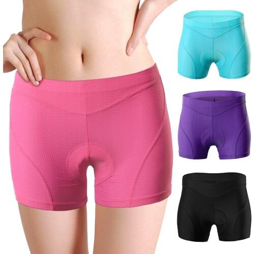 Women Cycling Shorts Bicycle Cycling Comfortable Underwear compression tights Gel 3D Padded Bike Short Pants MTB Shorts