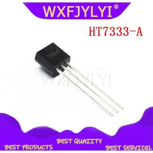 20PCS HT7333-A 7333-A HT7333 HT7333A-1 TO92 Low Power Consumption LDO