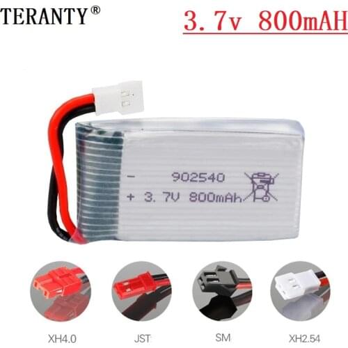 3.7v 800mah 902540 Lipo Battery 30c For Syma X5 X5c X5sc X5sw X5hw X5uw Cx-30 Tianke M68 Rc Quadcopter Spare Parts 3.7v Battery