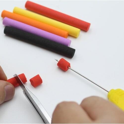 5PCS Carp Fishing Accessories Carp Baits EVA Foam Sticks Imitation Bait Pop Up Boilies For Carp Chod Zig Rigs Fishing Accessorie