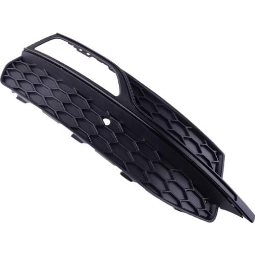 8V3807682 8V3807682G Front Right Bumper Lower Fog Light Lamp Grill Grille Cover Fit for Audi A3 S3 S-Line 2013 2014 2015 2016