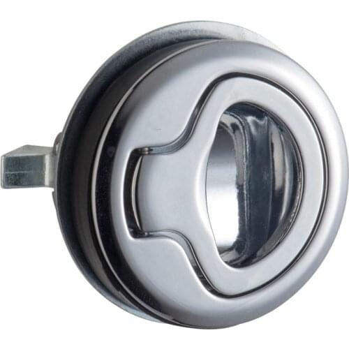 45mm Panel lock Stainless Steel Flush Pull Slam Latch Furniture Handle Lock knob Car Toolbox Accessories Bathroom Door Gadget