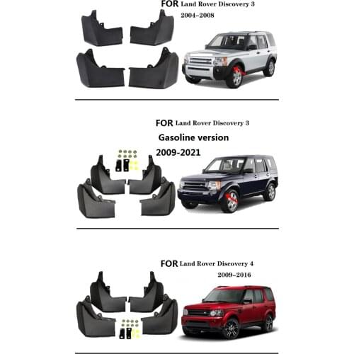 Mudflap For Land Rover Discovery 3 2004-2008 Gasoline version 2009-2021 Discovery 4 2009-2016 Fender Mud Guard Splash Flaps