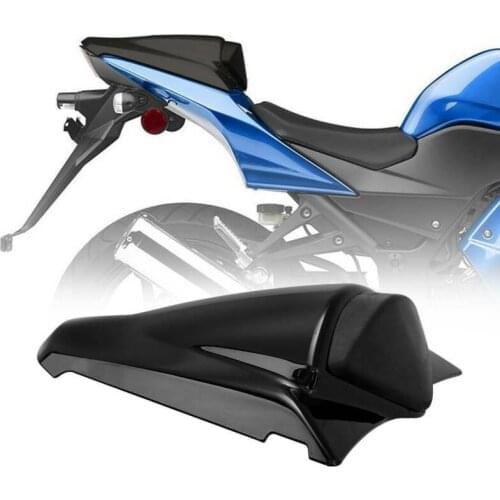 Motorcycle Black Passenger Rear Seat Cover Cowl For Kawasaki Ninja 250R EX250 2008-2012