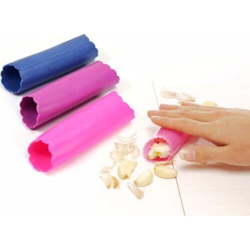 Garlic Peeler Press Cooking Kitchen Peeling Silicone tool Crusher Tools Utensils food LX6353