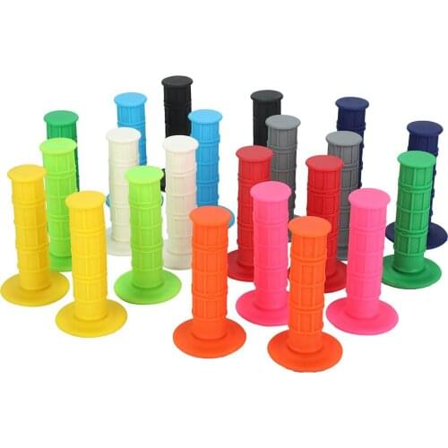 Colorful 7/8" Soft Handle Bar Rubber Gel Grip for CRF YZF RMZ KLX Motorcycle Motocross Racing ATV Dirt Bike Off Road