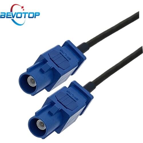 Long Fakra C Male Plug to Fakra C Extended Male Plug Navigation GPS Antenna Adapter Extension Cable Jumper 15CM 50CM 1M 2M 5M