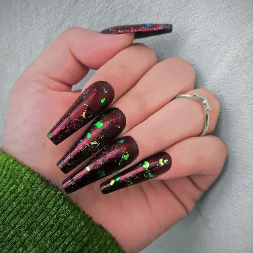 Nail Tips 100pcs/box Fake Nail Artificial Press on Long Ballerina Clear/Natural/white False Coffin Nails Art Tips Press on Nails