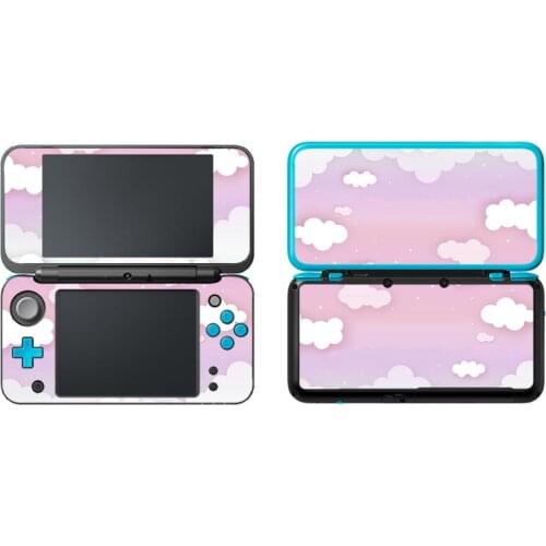 Pure Pink Cloud Decal Skin Sticker Cover for New 2DS LL XL Skin Sticker for Nintendo 2DSLL Vinyl Skin Sticker Protector