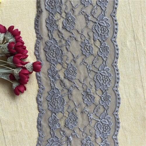 Wide stretch lace E2479 diy clothing spandex underwear wedding dress crafts sewing accessories 15cm