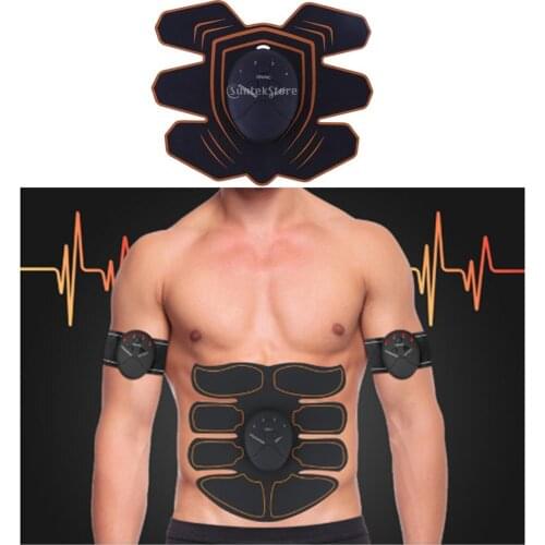 EMS Muscle Stimulator Abdominal ABS Fitness Butt Lifting Women Hip Trainer Buttock Toner Trainer Body Slimming Massager Unisex