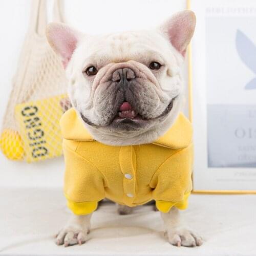 Pet Dog Hoodies Winter Dog Pets Clothing Coat Jacket Pomeranian Bichon Poodle Schnauzer Pug French Bulldog Clothes Dropshipping