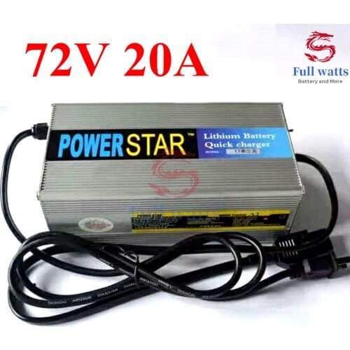 72v 20A smart charger lithium ion lifepo4 LTO lead acid 20S 84V li ion charger 30s 84v 20A LTO 24S 87.6V 20A lifepo4 charger