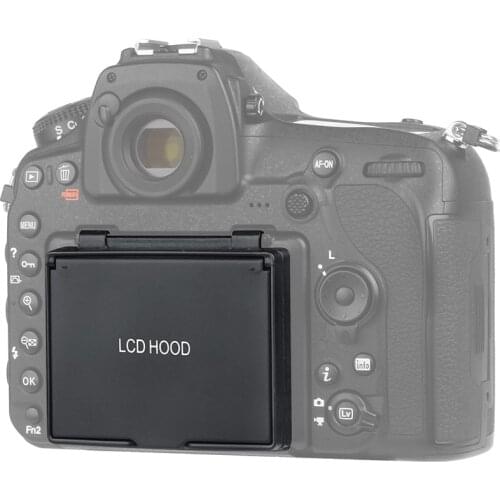 Embedded optical glass frame for NIKON D850 LCD screen camera film protection screen