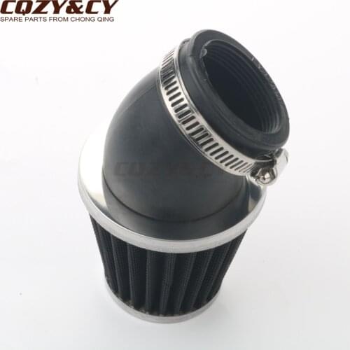 42mm high quality air filter for SYM 125 VS Symply 125 Fiddle 125cc 45-degree angle