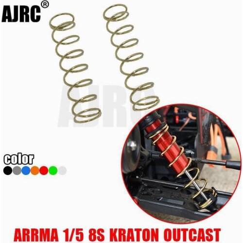 ARRMA 1/5 KRATON ARA110002T1T2 OUTCAST BLX-ARA5810 spring steel material rear shock absorber bold upgrade spring ARRMA-ARA330573