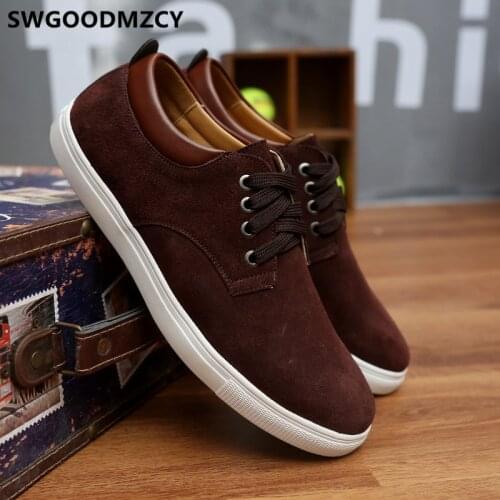 Suede Shoes Men Oxford Shoes For Men Luxury Shoes Big Size Men Fashion Zapatillas Hombre Casual Erkek Deri Ayakkabi Sepatu Pria