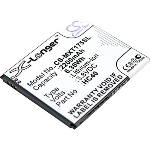 Cameron Sino Mobile SmartPhone Replacement Li-ion Battery 2200mAh For HC40 LG M2998, M2C63, Moto C Free Tools
