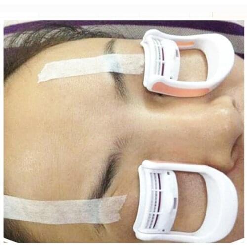 1pair reuseable Eyelash Curling Clips Eyelash permanent Lashline Eyelash Perming Curler Cosmetic Beauty Makeup Tool