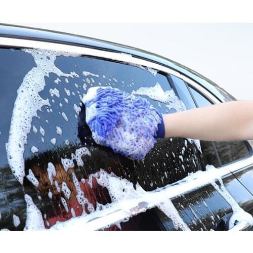 1pc Car Wash Gloves For Saturn Astra Aura Ion Outlook Vue Grandland X Vivaro Meriva Cascada