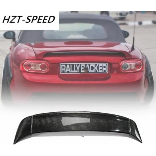 2009 For MAZDA MX5 Modification NC EC RBK Style Rear Window Spoiler Carbon Fiber Rear Spoiler for MAZDA