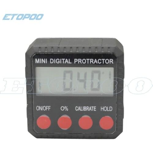 Zinc alloy mini digital inclinometer horizontal level angle ruler angle box protractor