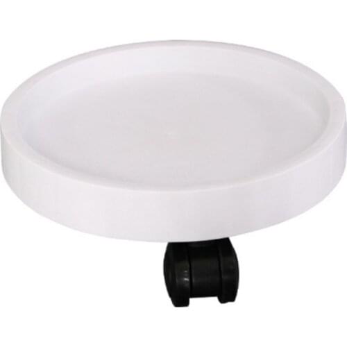 Holder Support Flower Pot Tray Toughened Wheel Roller Round Water Base Tempered Belt Movable Portability Universal Flowerpot