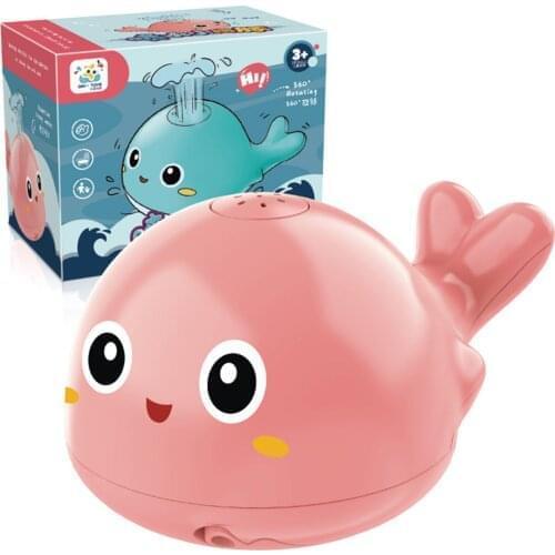 Baby Bath Toys Spray Water Creative Water Spray Whale Bath Toys Bathtub Water Toy Electric Automatic Water Spraying Toy