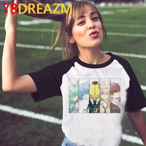 Assassination Classroom tshirt women 2021 grunge casual graphic tees women streetwear summer top tumblr