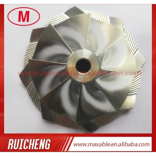 GTX2867R 49.63/67.40mm 8+0 blades turbocharger billet/milling/aluminum2618 compressor wheel