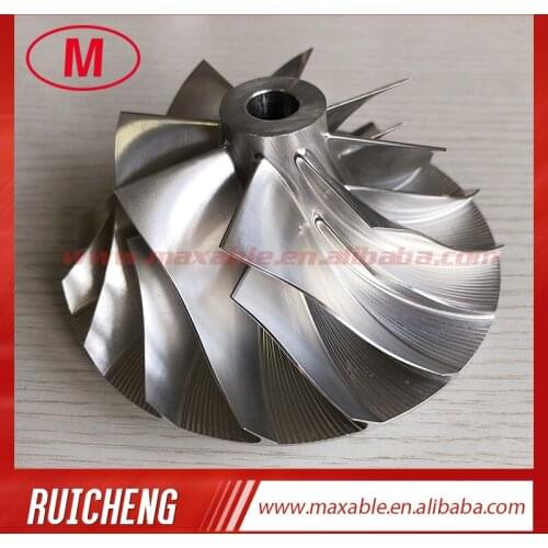 HX60 73.35/109.00mm 8+8 blades turbo milling/Aluminum 2618/billet compressor wheel