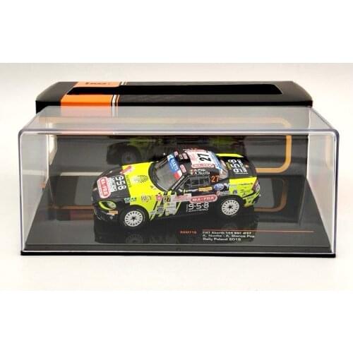 IXO 1:43 For FIAT Abarth 124 RGT #27 Rally Polang 2019 RAM718 Diecast Models Toys Car Edition