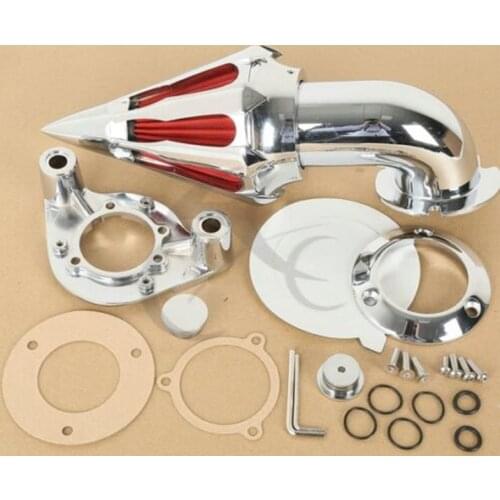 Motorcycle Chrome Air Filter Kit Intake Set For Harley XL 1200 883 Sportster 1991-2006 92 93 94 95 96 97 98 99 00 01 02 03 04 05