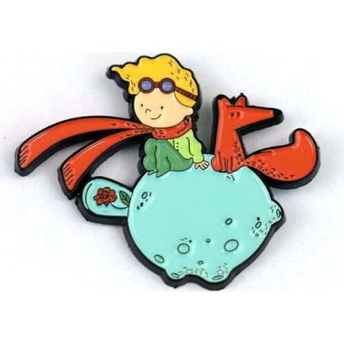 Little prince Pins Zinc Alloy Fashion Lapel Pins Button Clothes Bag Badges Accessories