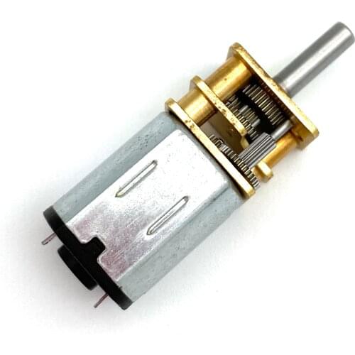 N20 DC 6V Gear motor 30-3000RPM Micro Speed Gear Motor Mini Metal Electric Reduction Gear Motor for Car Robot Model DC Motors