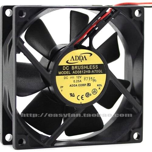 NEW ADDA AD0812HB-A70GL 8025 12V 0.25A cooling fan