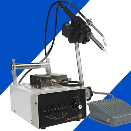 Foot Switch Send Tin Soldering Machine Soldering,Automatic Tin Feeding Machine Constant Temperature Soldering Iron Spot welding